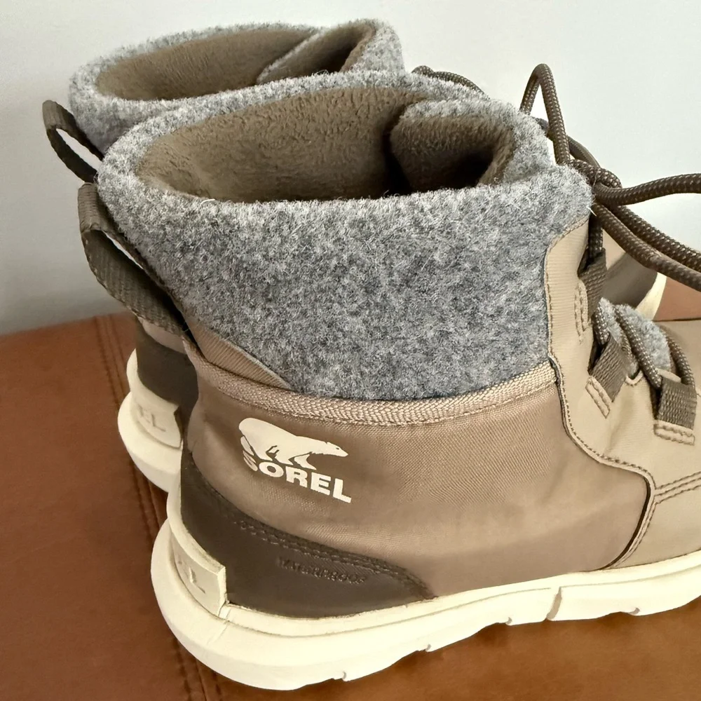 Sorel winter boot FAN-FAVORITE FELT cosy detail switches things up from fur 7